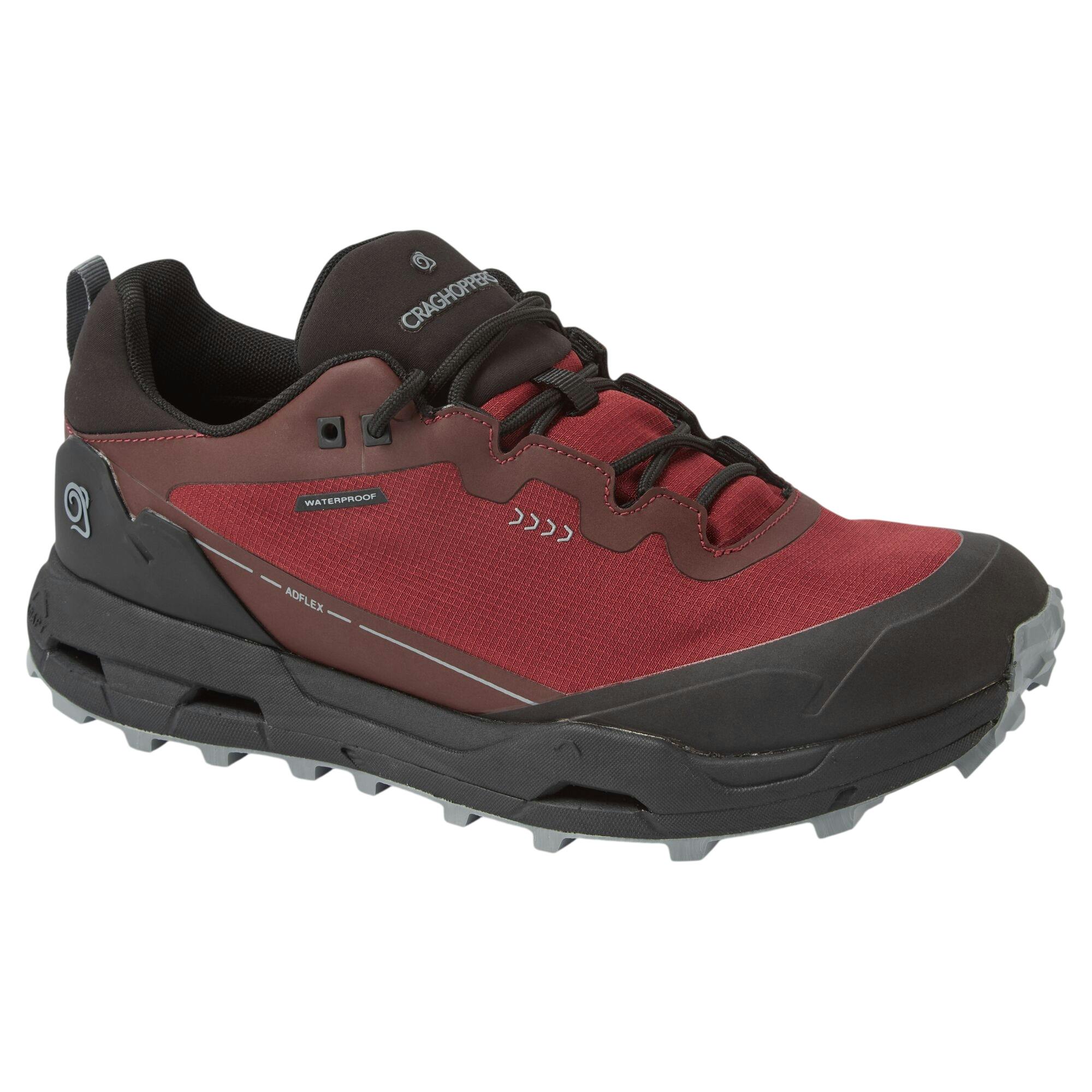 Craghoppers Unisex Black Adult Adflex Low 2 Trainers - Fired Brick/ - 3 Uk - Fired Brick/ - 100% Mixed