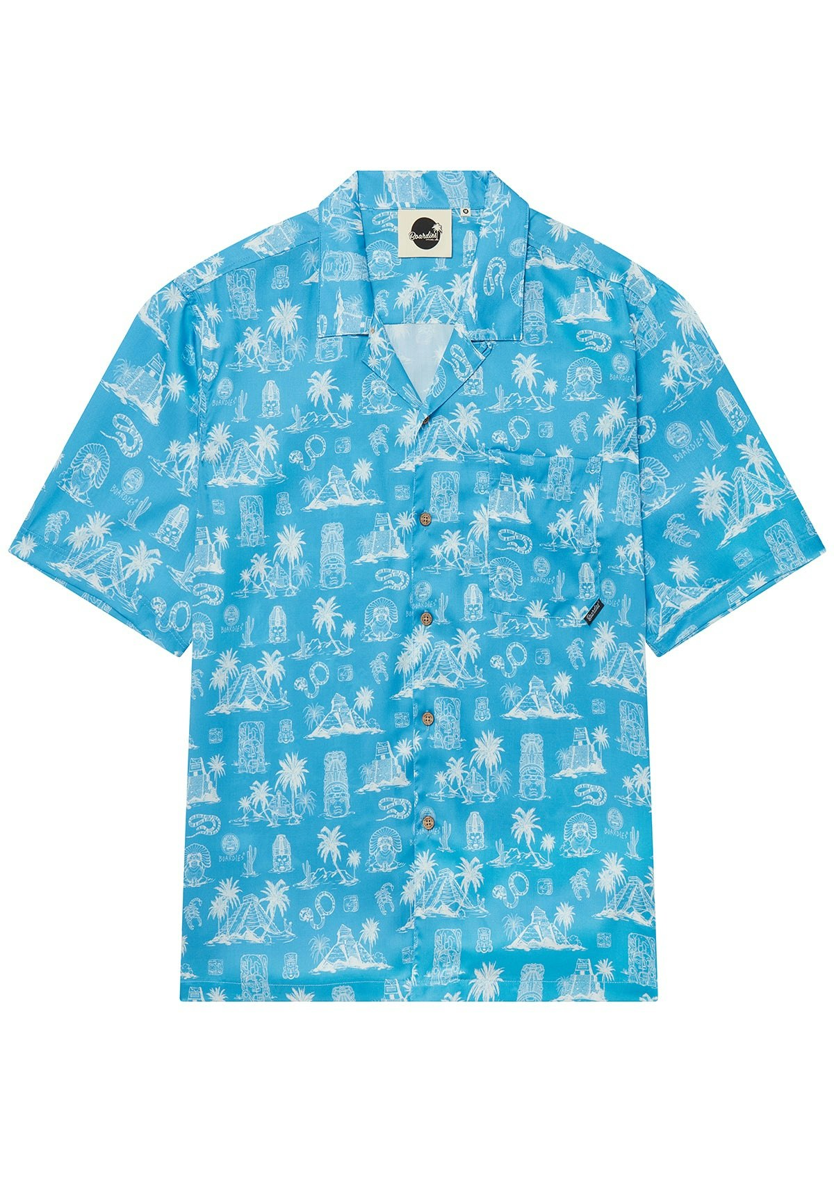 Boardies Blue Maya Shirt - Xxl