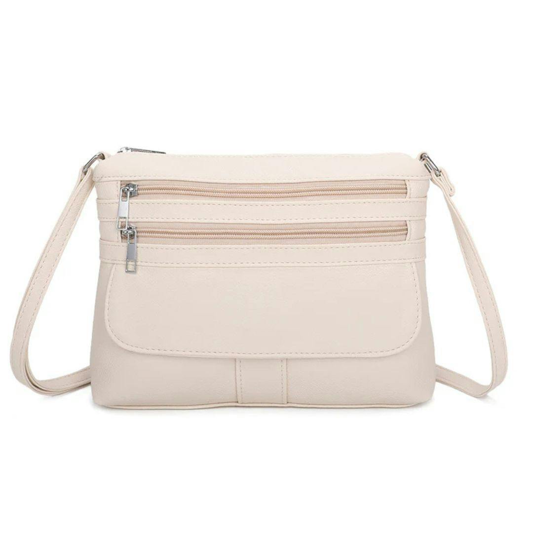Love Emvy Cream Emvy Classic Collection Crossbody Bag