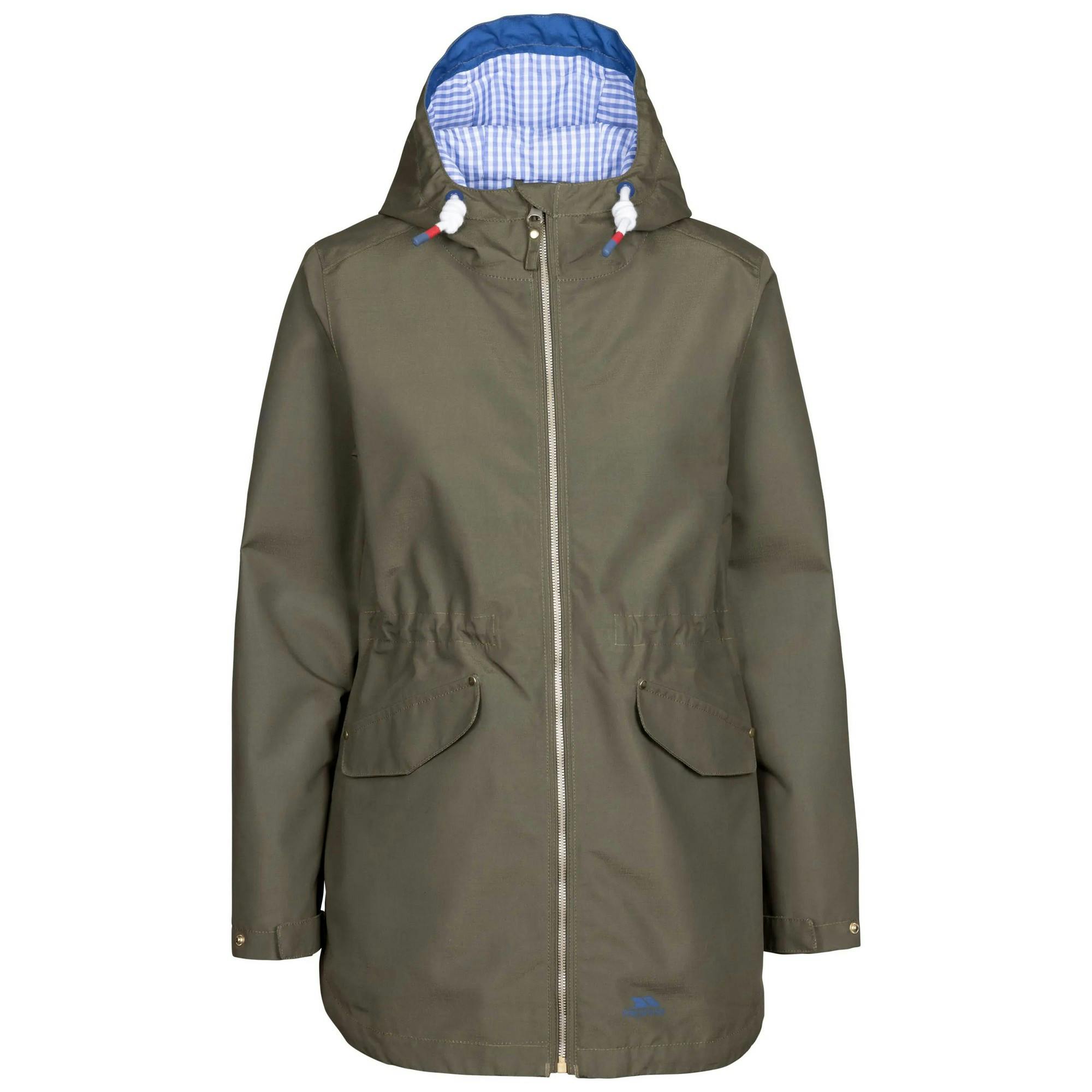 Trespass Women's / Finch Tp50 Waterproof Jacket - Herb - Xxl - Herb - 80% Polyester Tpu Membrane/20% Cotton