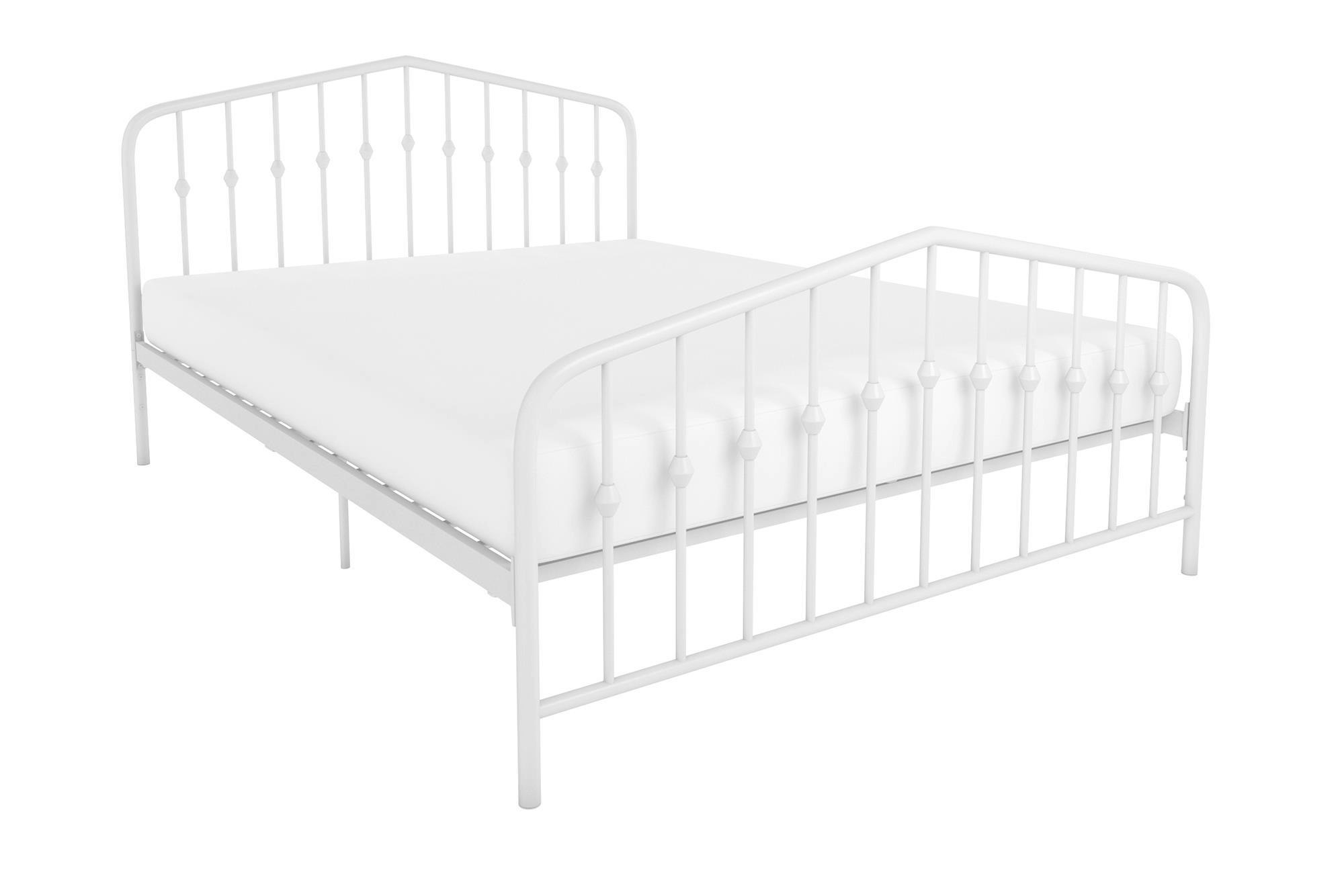 Dorel Home White Bushwick Metal Bed - King