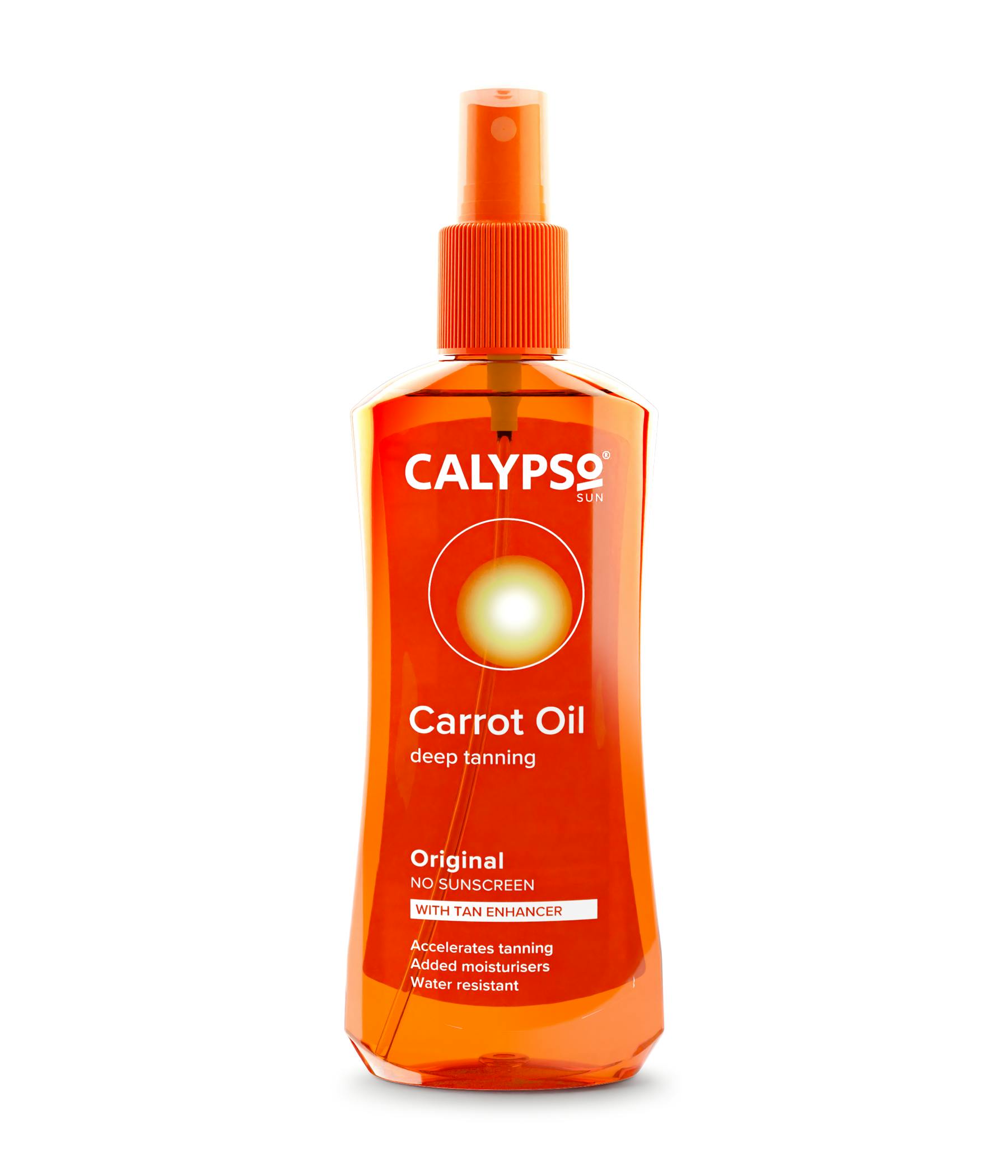 Calypso Premium Carrot Tanning Oil Intensify Your Golden Sun Glow 200ml - Image 11