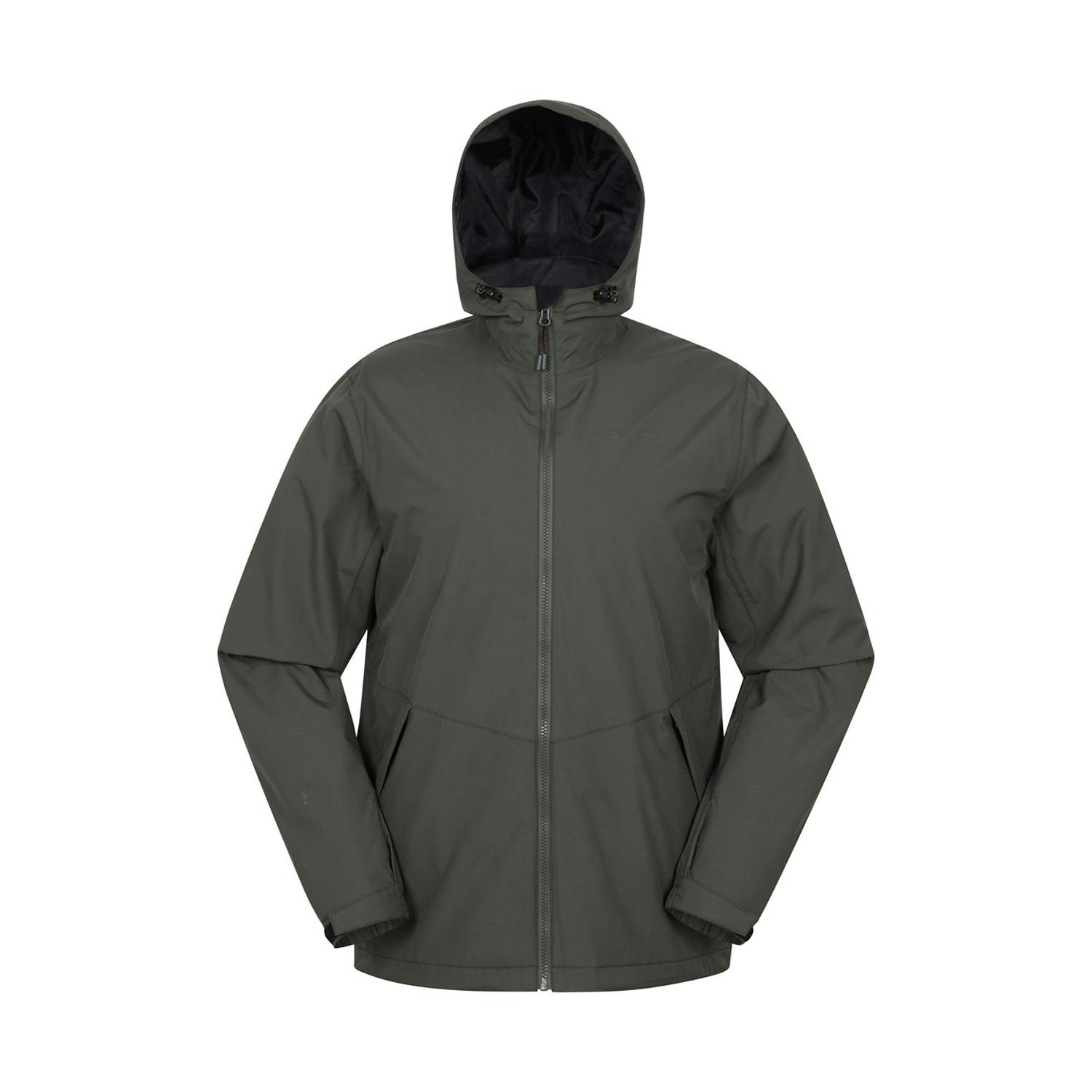 Mountain Warehouse Men's Dark Canyon Waterproof Jacket - Khaki - Xs - Khaki - 100% Mixed