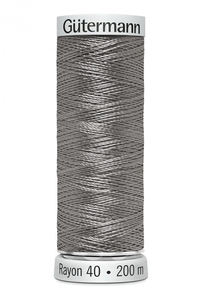 Gutermann No 40 Sulky Rayon Embroidery Thread 200M Rayon Thread Suitable For Embroidery - 1011 - 200 Metres