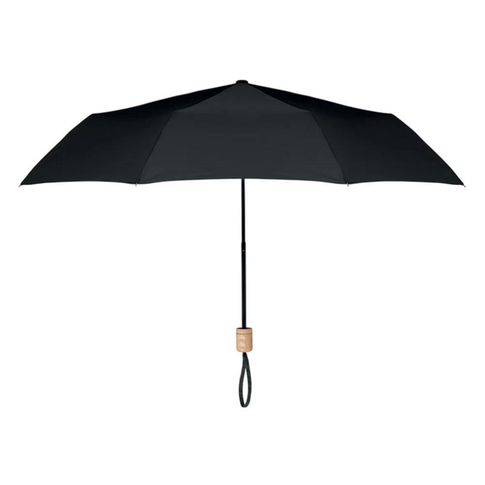 Midocean Black Tralee Rpet Folding Umbrella - One Size - 100% Mixed