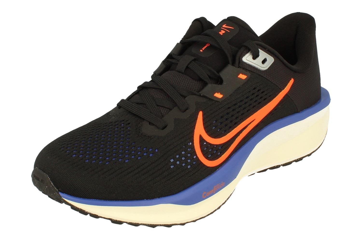 Nike Men's Black Quest 6 Fd6033 008 - Uk 6 | Us 7 | Eu 40