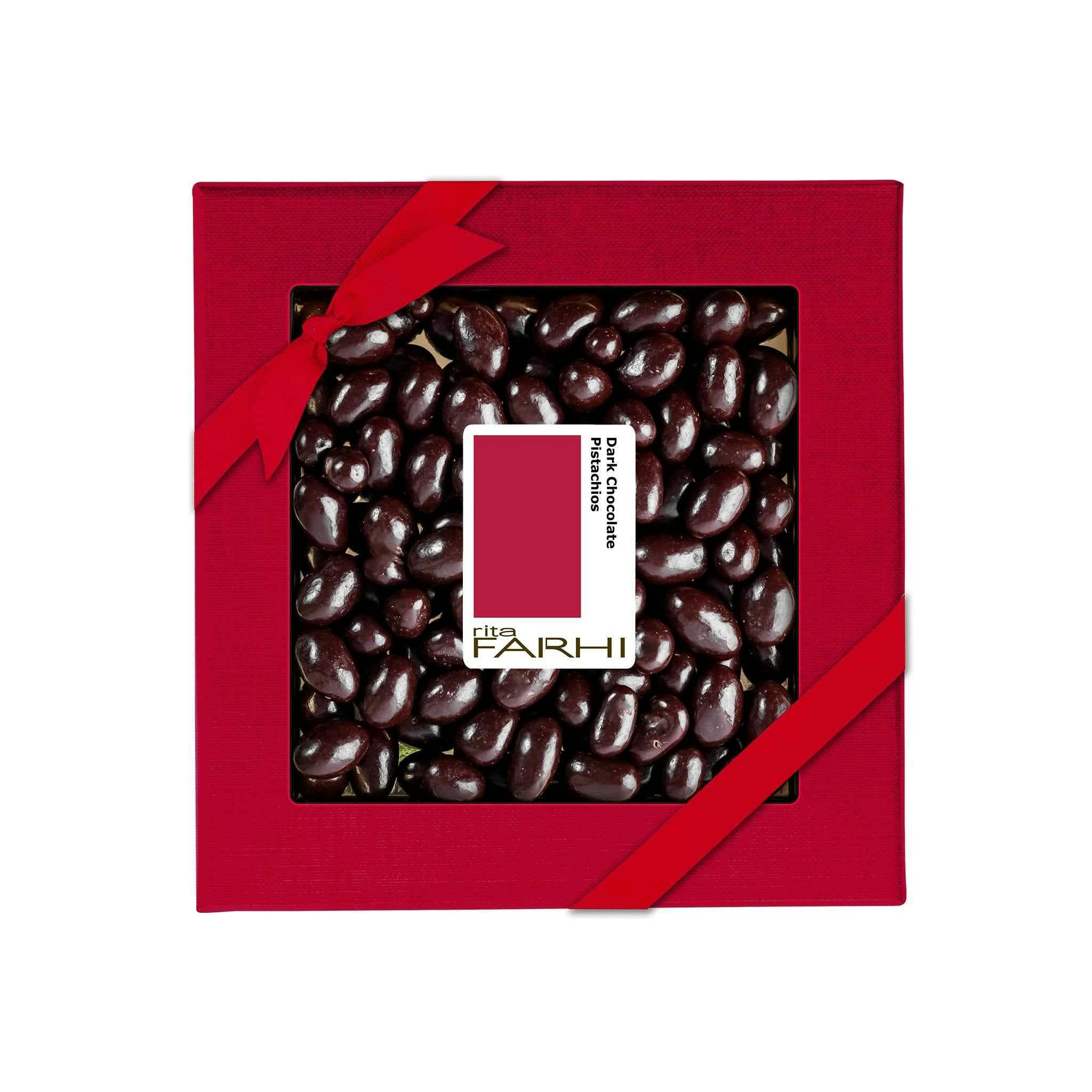 Rita Farhi Dark Chocolate Coated Pistachios, Palm Oil Free, 210G