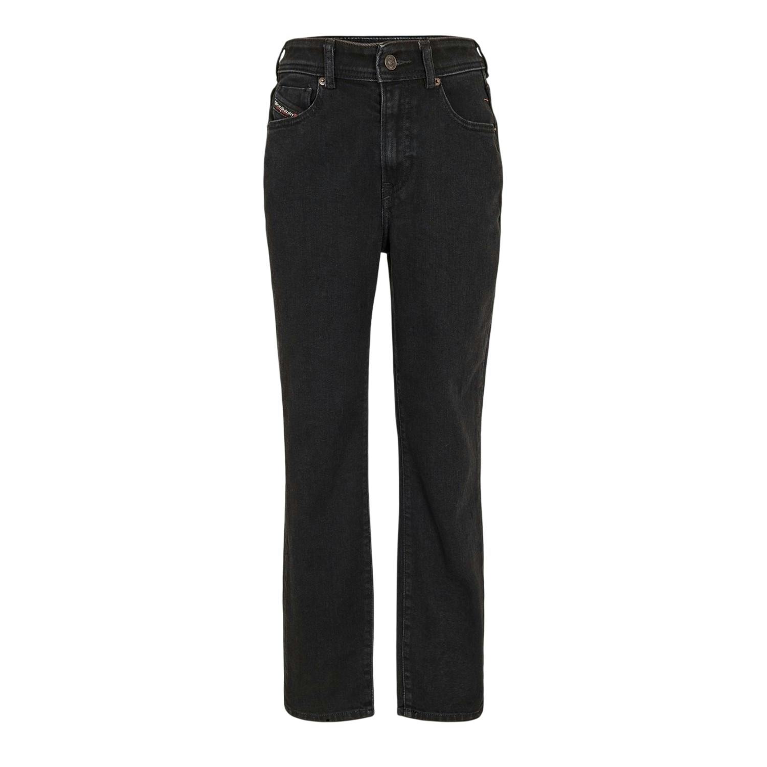 Diesel Women's Black 2004 Denim Straight Leg Jeans - 27L - 98% Cotton/2% Elastane