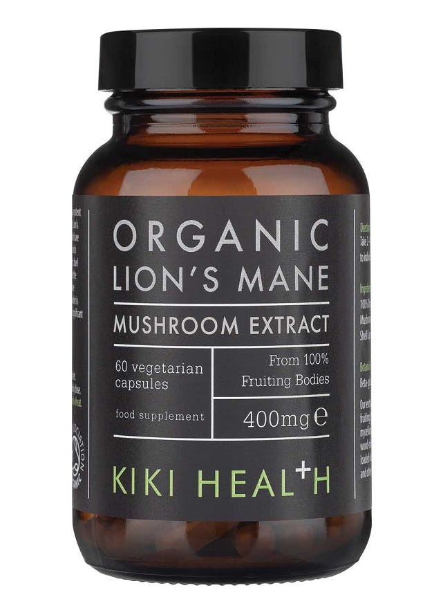 KIKI Health Organic Lion's Mane Extract Mushroom (60 Vegicaps) - Image 8