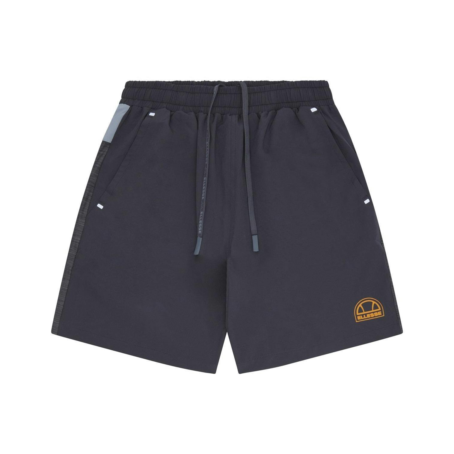 Ellesse Men's Dark/Grey Shorts - Xl - 86% Polyester/14% Elastane