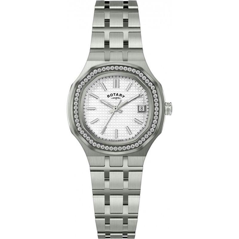 Rotary Women's Silver Rlb10013-01 Brillance 30Mm Quartz Watch In - Image 3