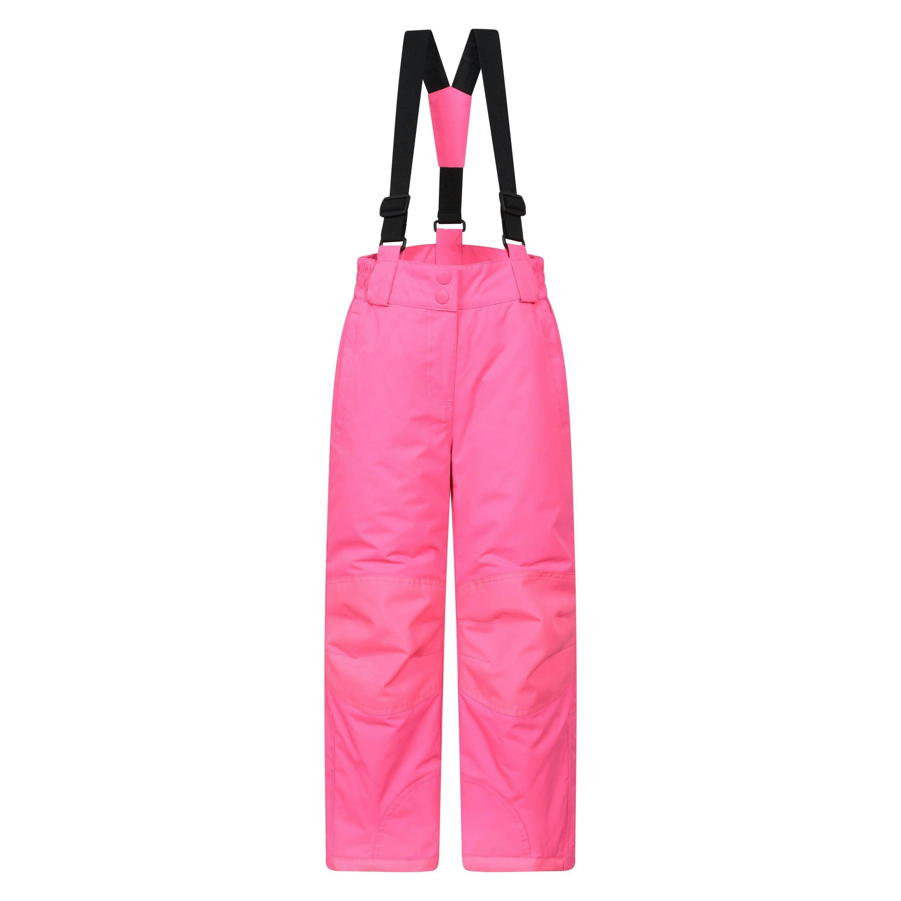 Mountain Warehouse Light/Pink Kids Honey Ski Trousers - 13 Years - 100% Polyester