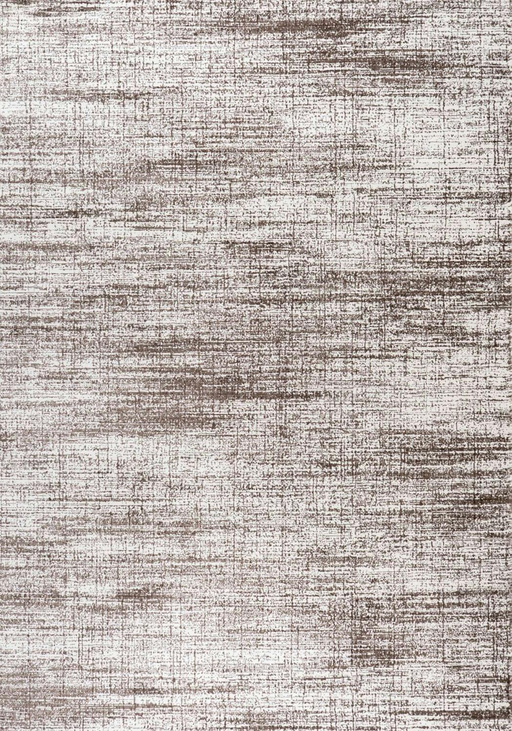 The Rugs Brown/Cream Montana Abstract Rug | 3800 - 200X290 Cm