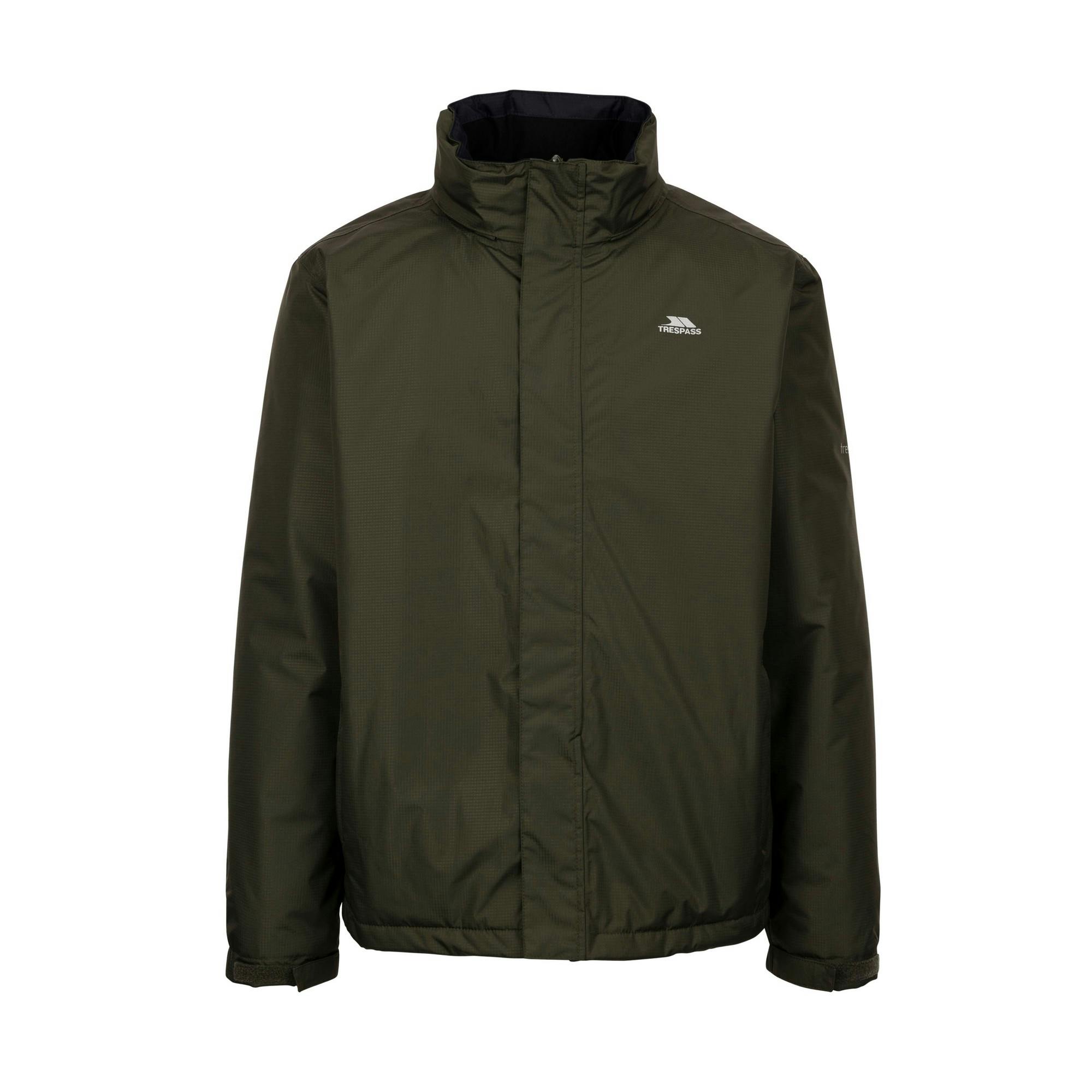 Trespass Men's Dark Farmcott Tp75 Padded Jacket - Vine - Xxl - Vine - 100% Polyester