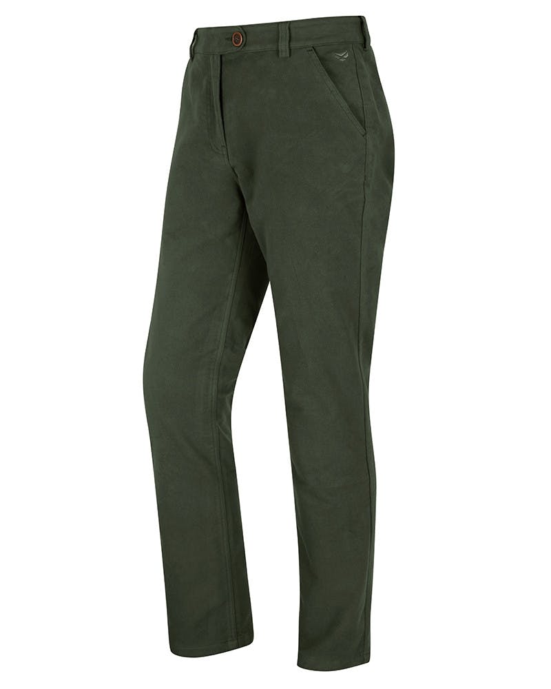 Hoggs Of Fife Dark Monarch Ii Moleskin Trousers - Navy - 31" - 46
