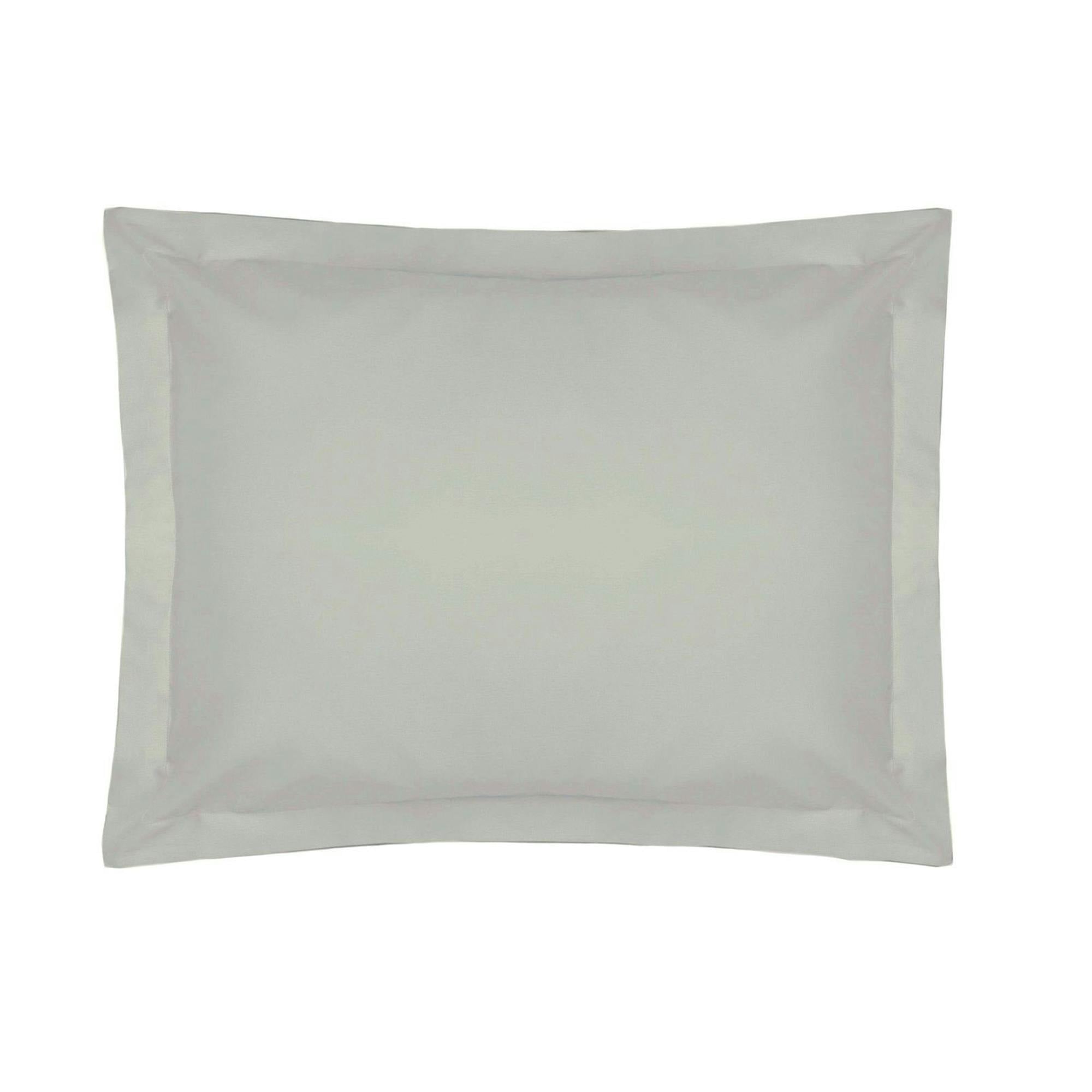 Rackhams Egyptian Cotton Oxford Pillowcase - Platinum - 75Cm X 50Cm - Platinum - 100% Egyptian Cotton