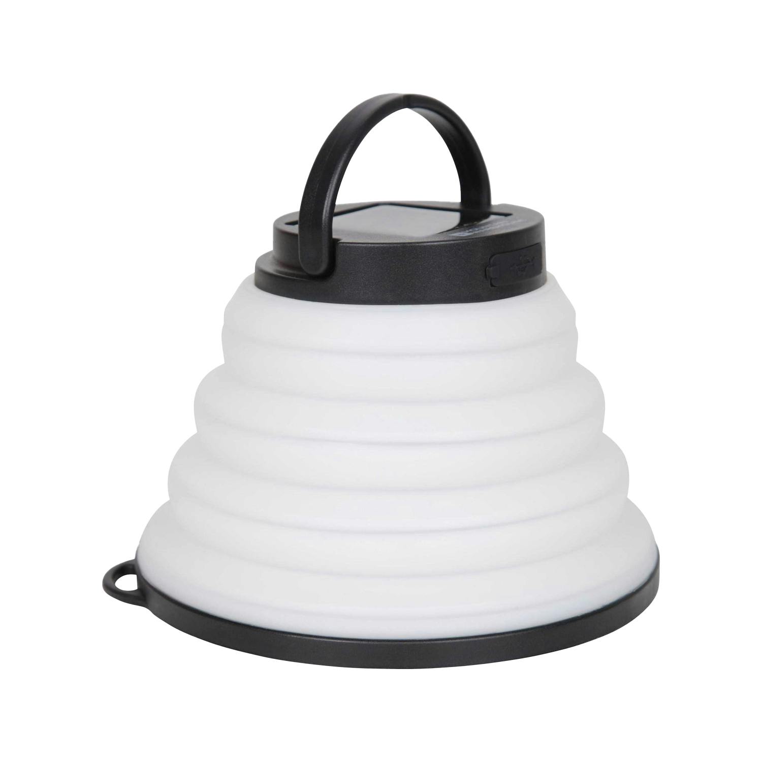 Rackhams White Foldable Lantern - One Size - 100% Mixed