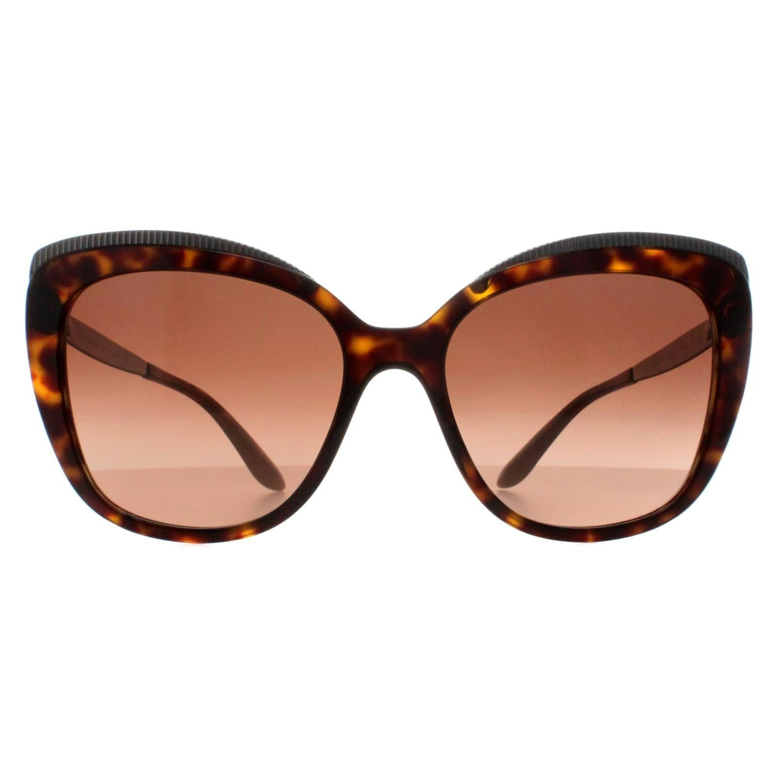 Dolce & Gabbana Sunglasses Dg4332 502/13 Havana Brown Gradient - Image 4