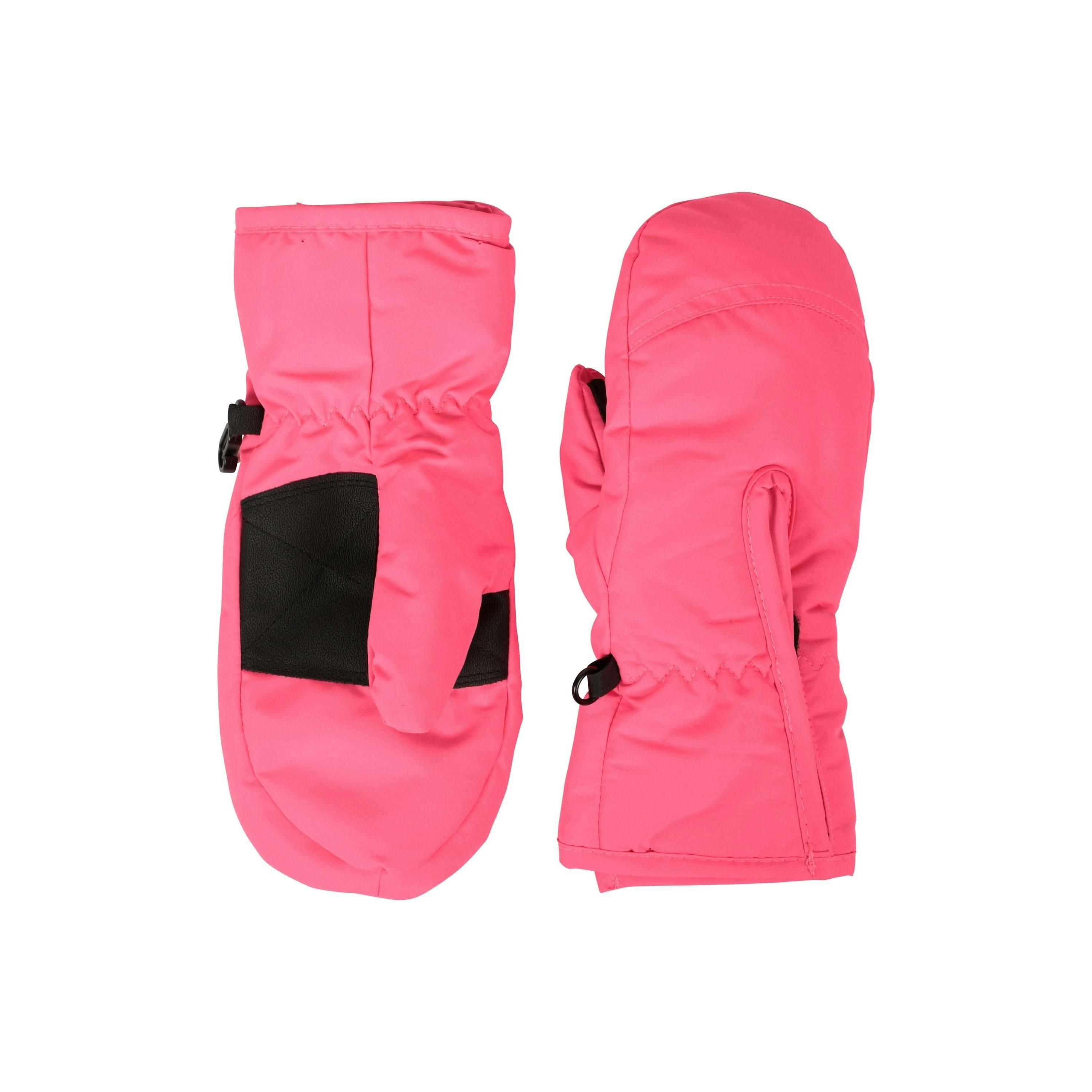 Mountain Warehouse Dark/Pink Kids Ski Mittens - Xs