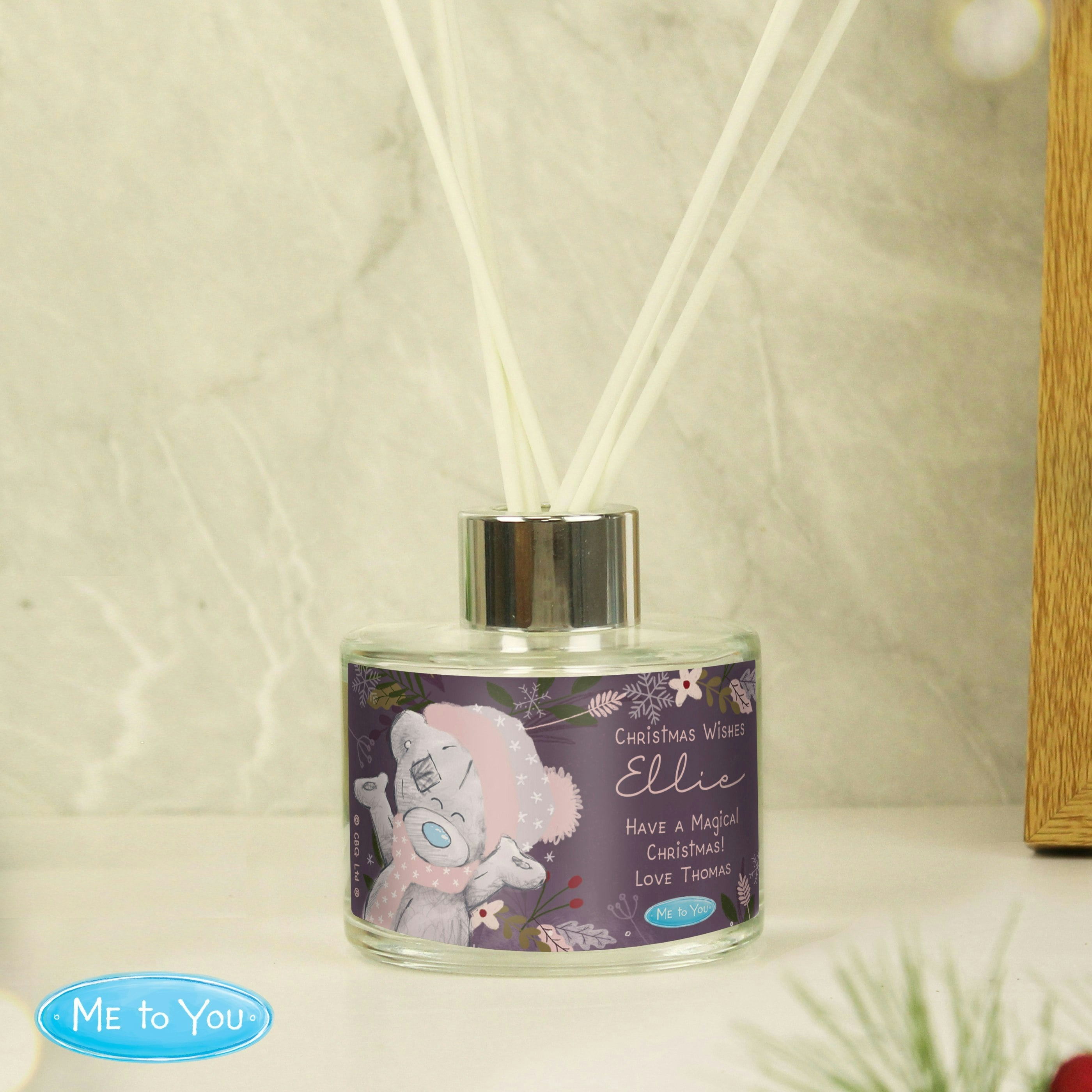 Rackhams Personalised Me To You Cosy Winter Diffuser