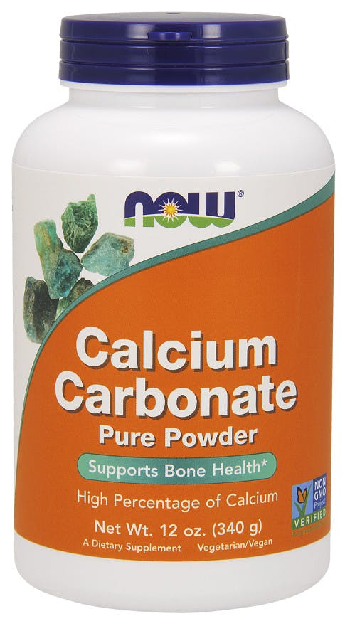 Now Foods Calcium Carbonate, Pure Powder - 340 Grams - Image 6