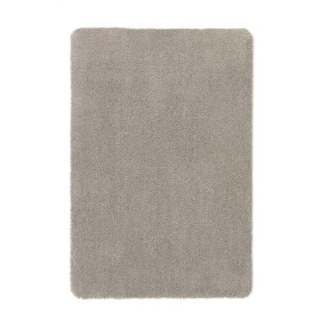 The Rugs Grey Eco-Friendly Soft Washable Mat And Runner - 50X75 Cm