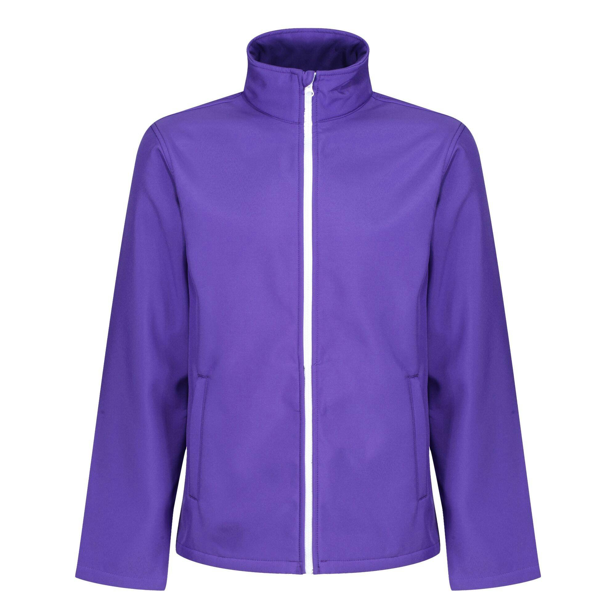 Regatta Men's Purple/Black Professional Soft Shell Jacket - M - 100% Polyester