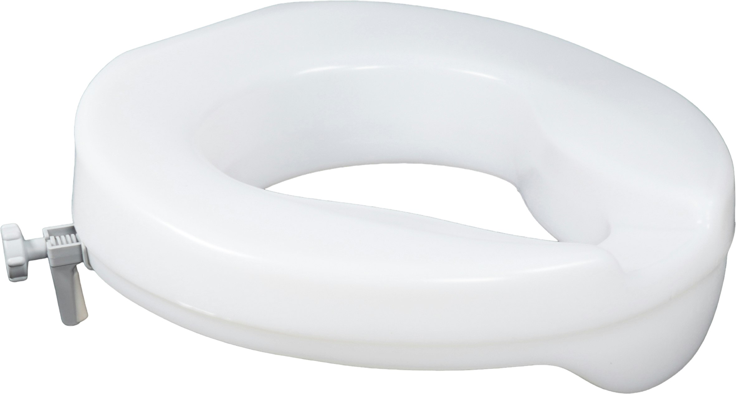 Aidapt Ashby Easy Fit Raised Toilet Seat 2 Inch