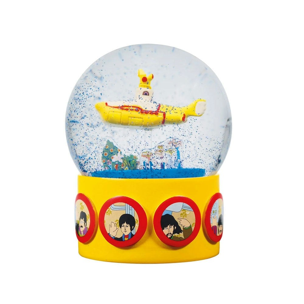 Paradiso Clothing Yellow The Beatles Submarine Snow Globe