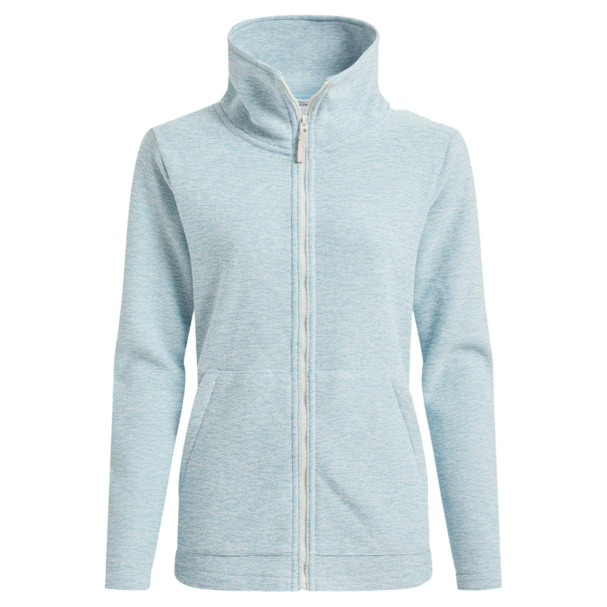 Craghoppers Women's Sky Blue Aio Full Zip Fleece Jacket - 16 Uk - 52% Recycled Polyester/48% Polyester