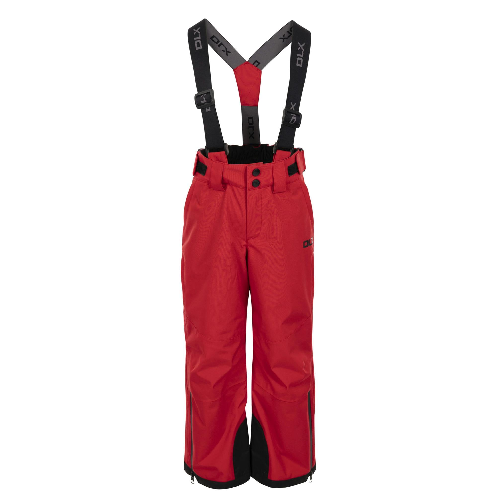 Trespass Red Childrens/Kids Benito Ski Trousers - 9-10 Years