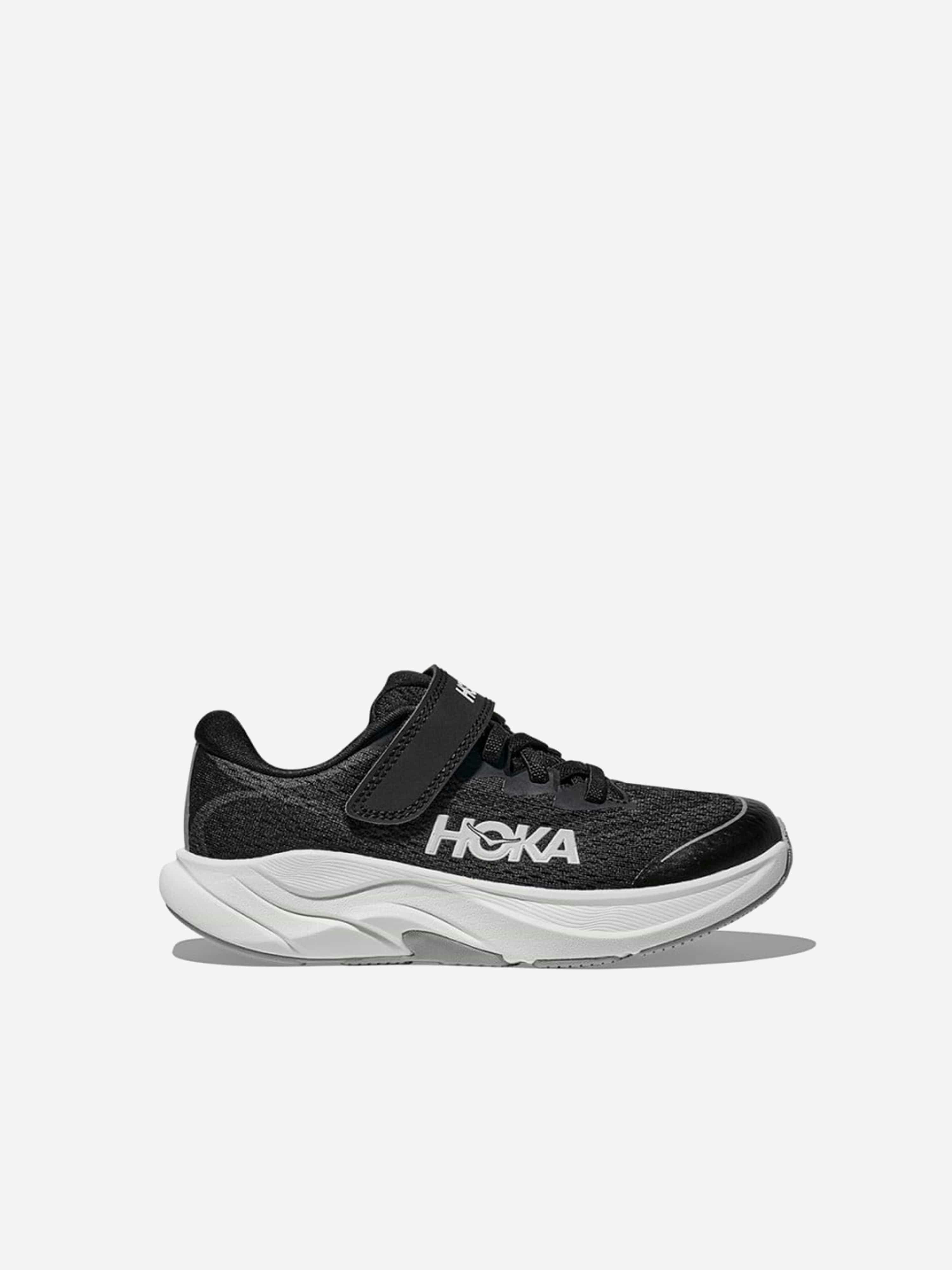 Hoka Black Kids Rincon 4 Trainers In - Eu 30.5 Uk 11.5