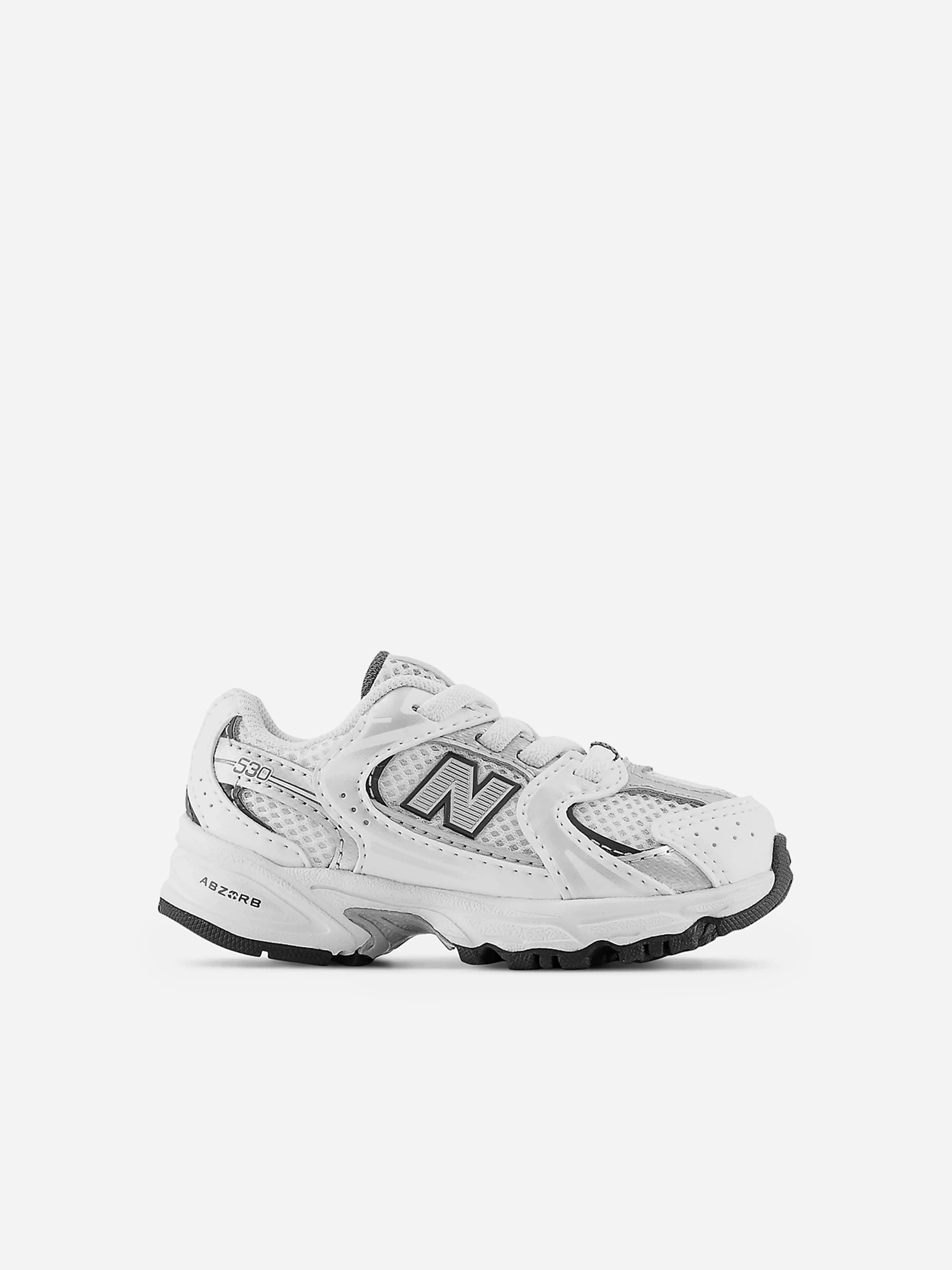 New Balance Unisex Kids White Kids 530 Trainers In - Eu 26.5 Uk 9 - Us 9.5