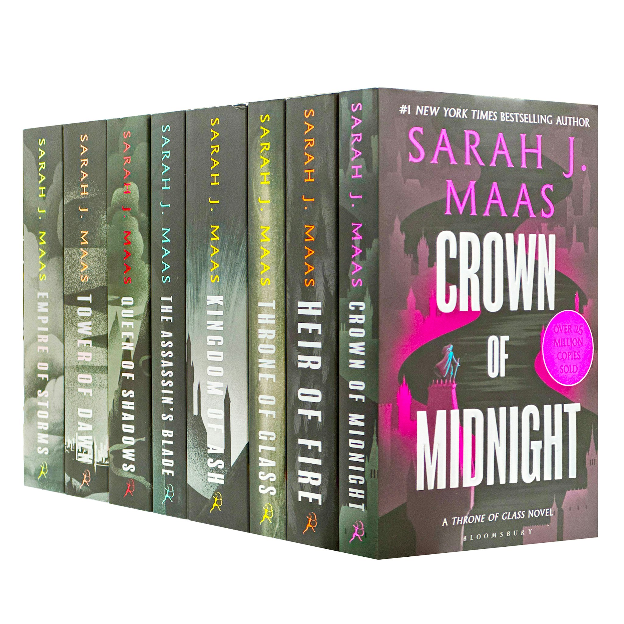 Throne Of Glass Series Collection 8 Books Set By Sarah J Maas NEW COVER - Image 4