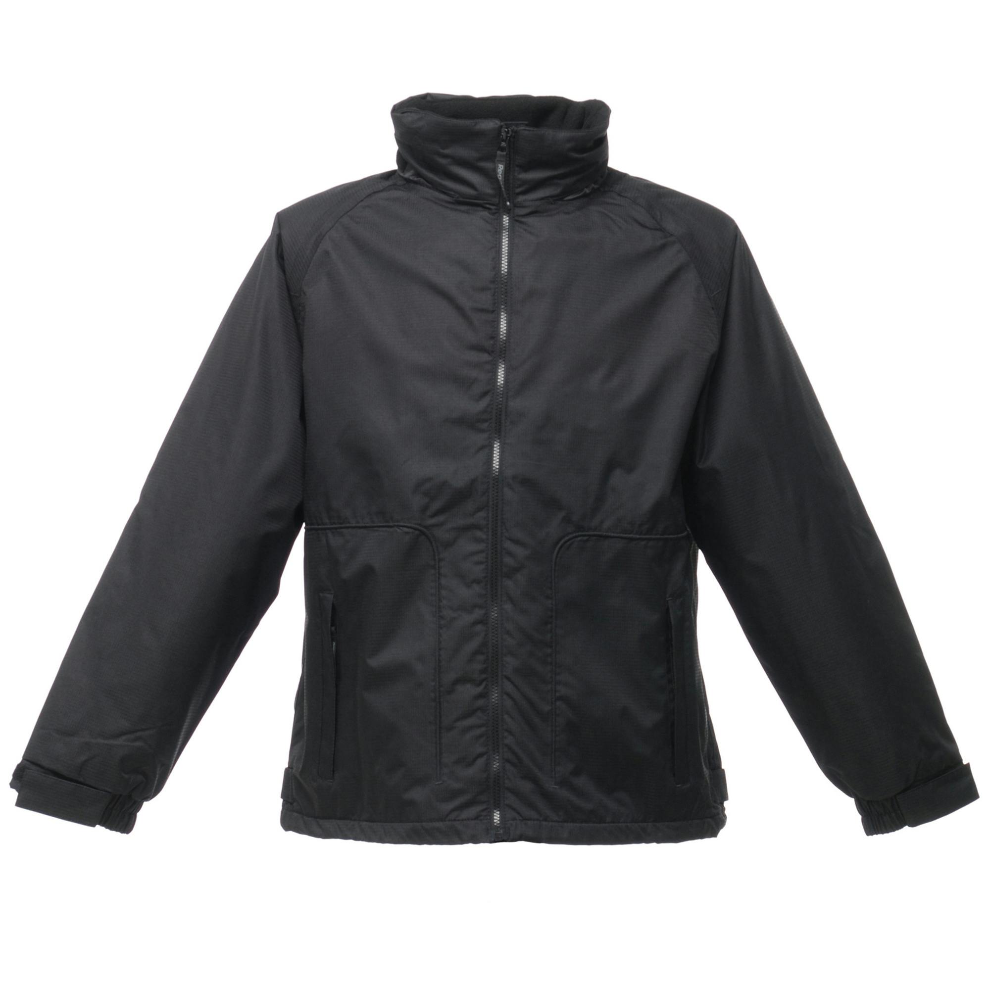 Regatta Men's Black Waterproof Windproof Jacket (Fleece Lined) - 2XL - 100% Polyester