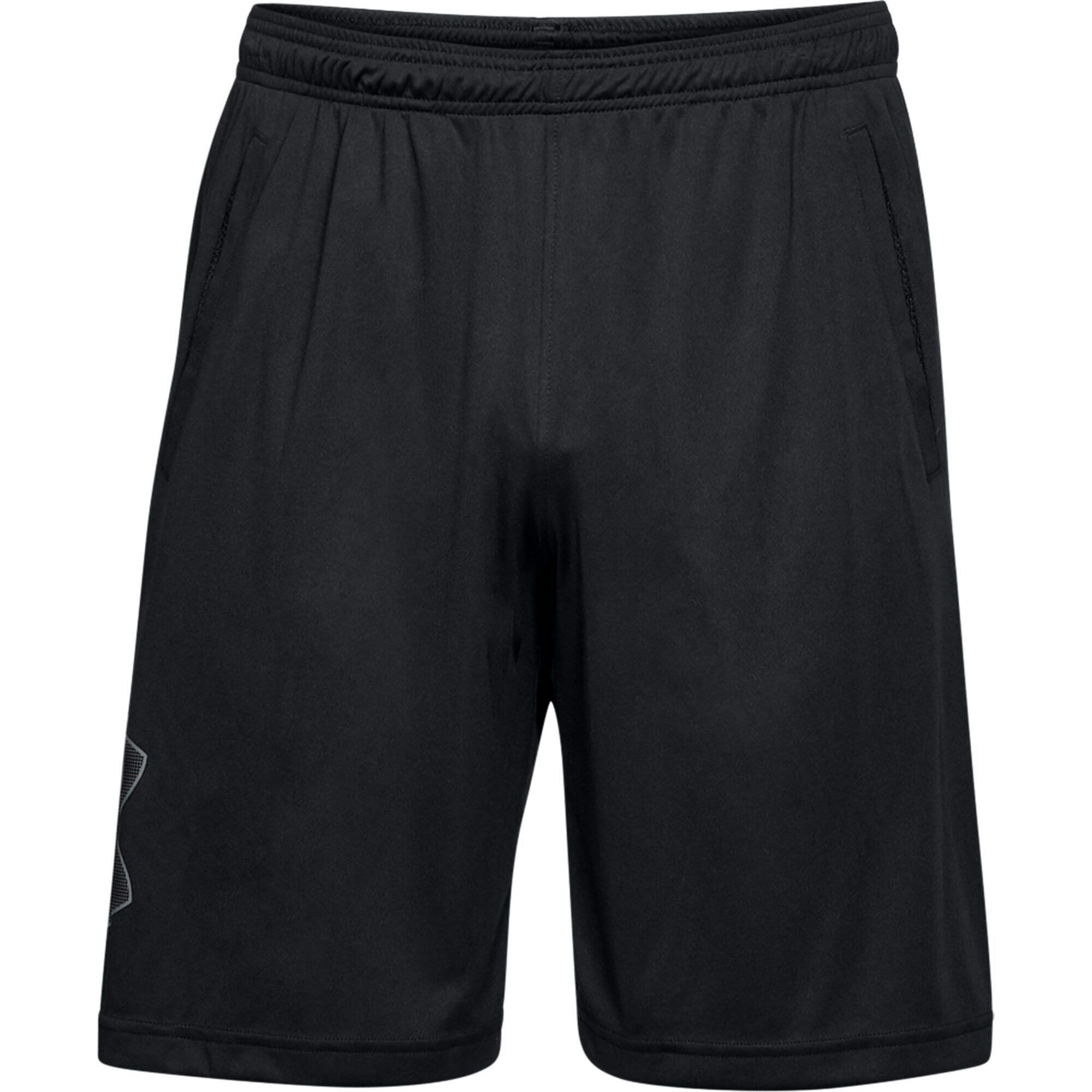 Under Armour Men's Black/Light Tech Shorts - Graphite - Graphite Xxl