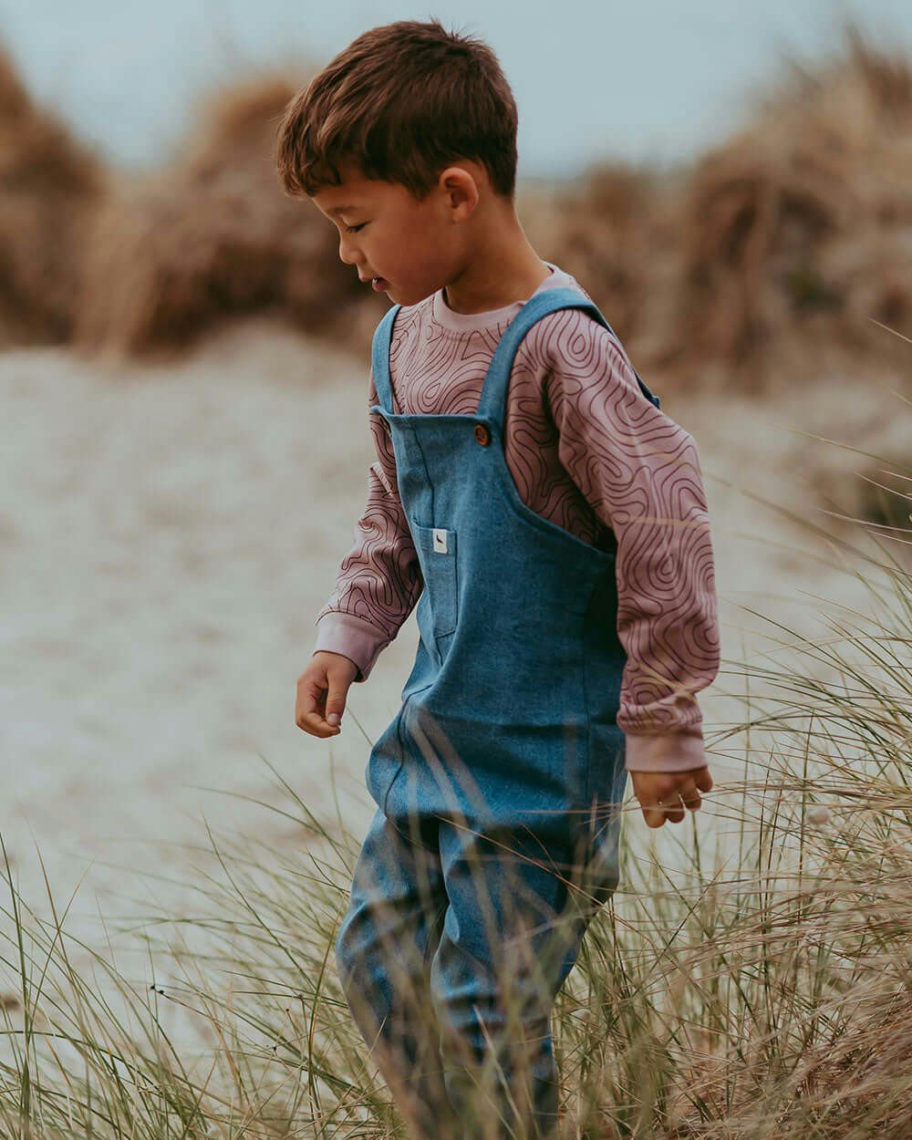 Turtledove London Blue Denim Dungarees - 5-6 Years