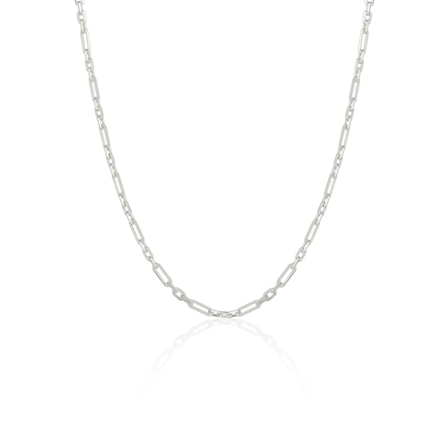 Spero London Silver Sterling Link Chain Necklace