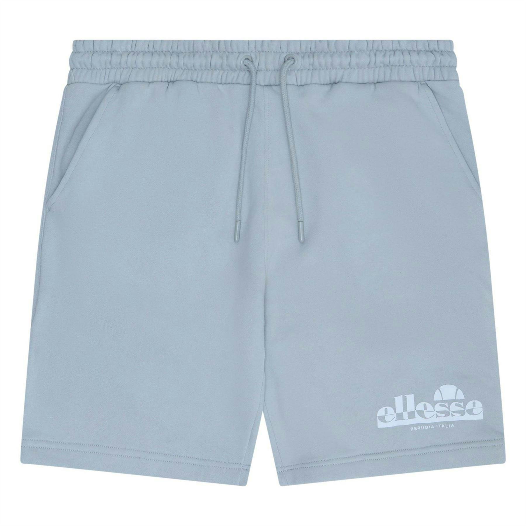 Ellesse Men's Light/Grey Fleece Sweat Shorts - Xl - 100% Mixed