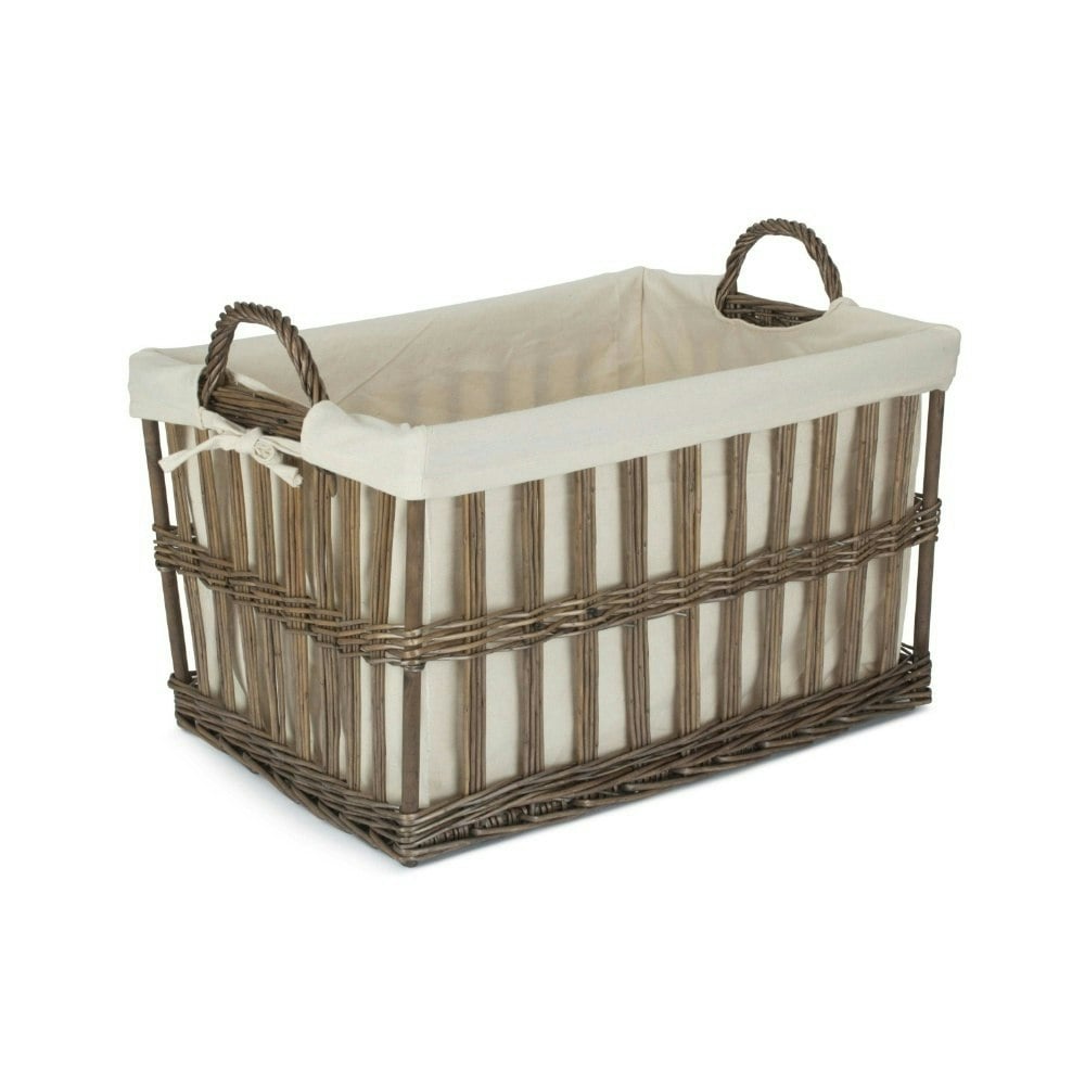 Red Hamper Small Malmo Openwork Laundry Storage Basket