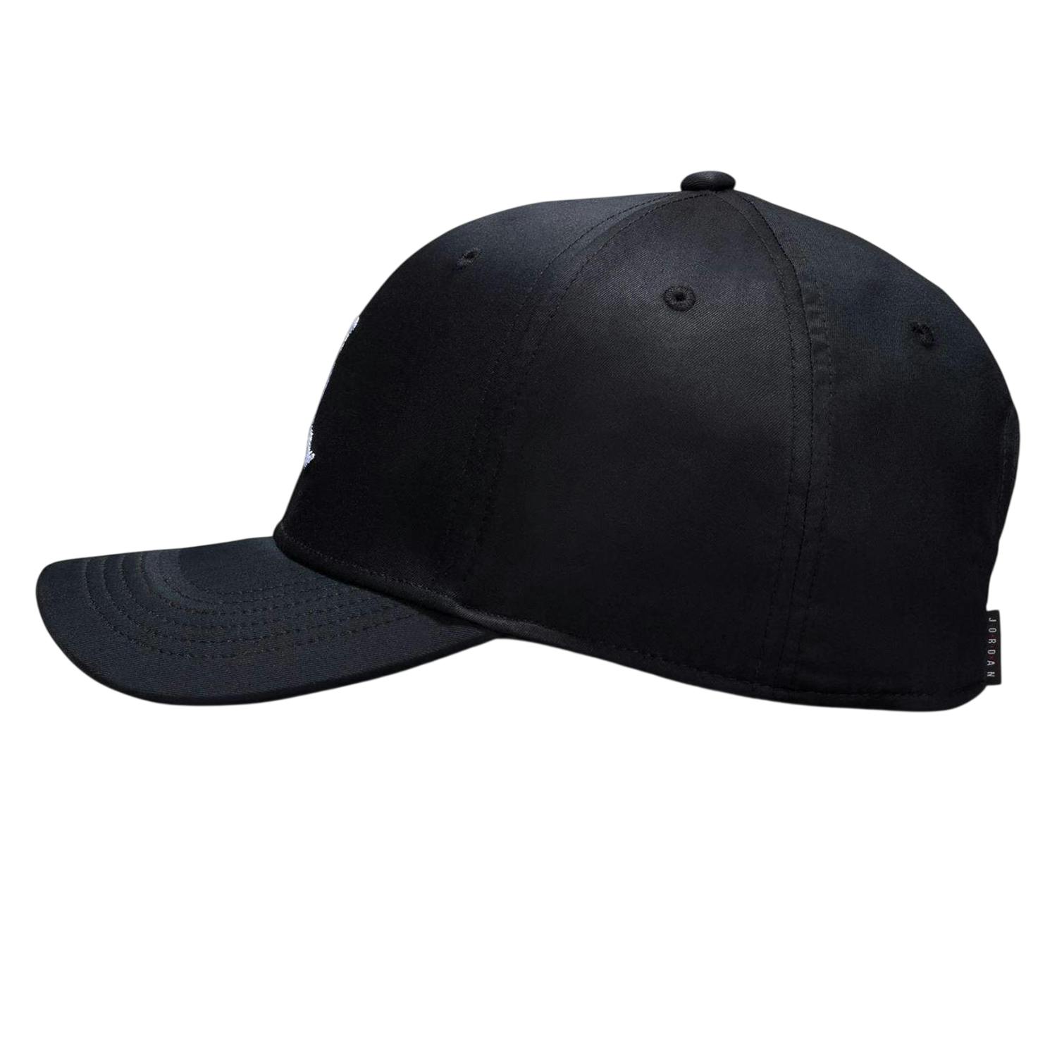 Nike Black/White Air Jordan Rise Baseball Cap - S