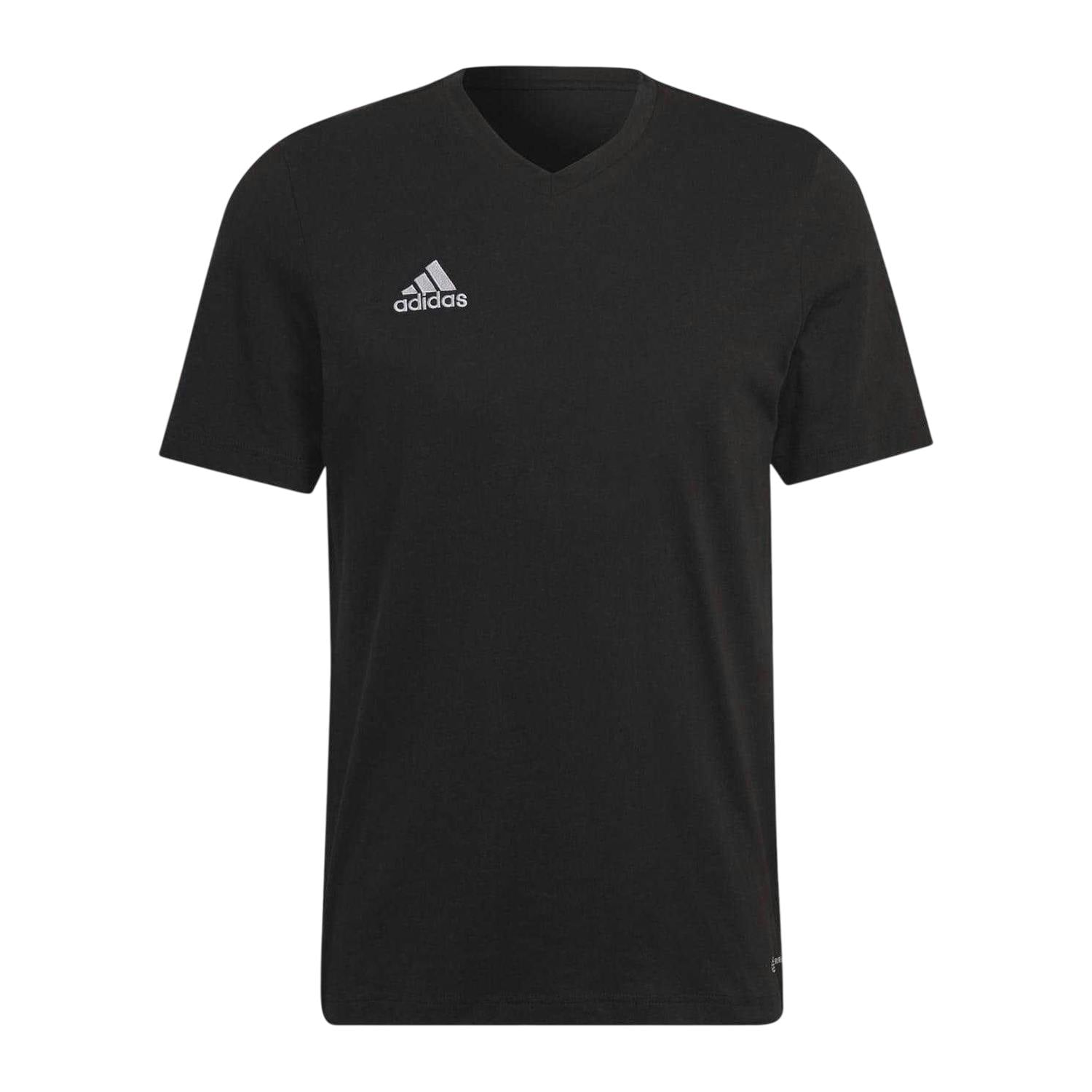 Adidas Men's Black Entrada 22 T-Shirt - Xs - 100% Cotton
