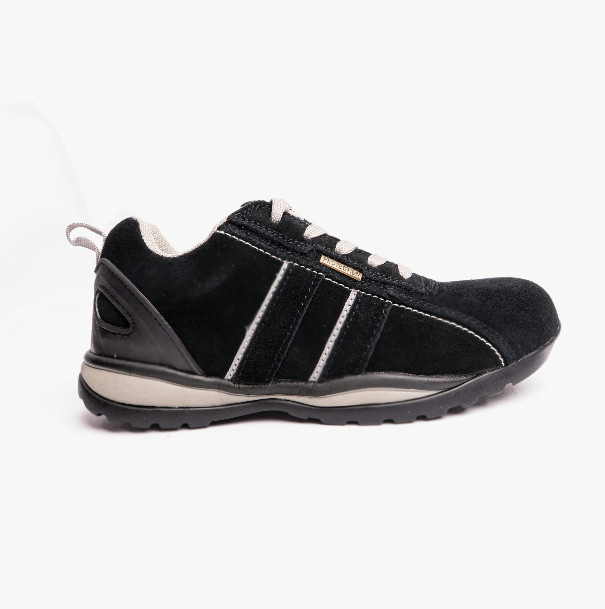Grafters Unisex Black/Grey M090as Safety Trainers - Uk 6
