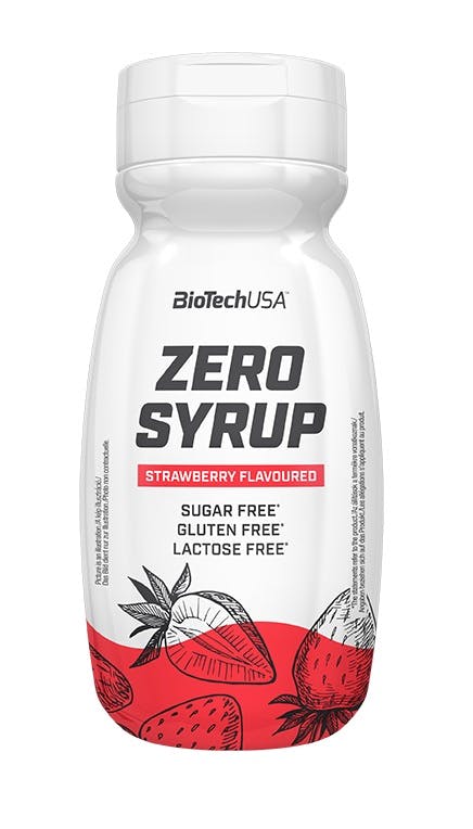 Biotechusa Zero Syrup, Strawberry - 320 Ml.