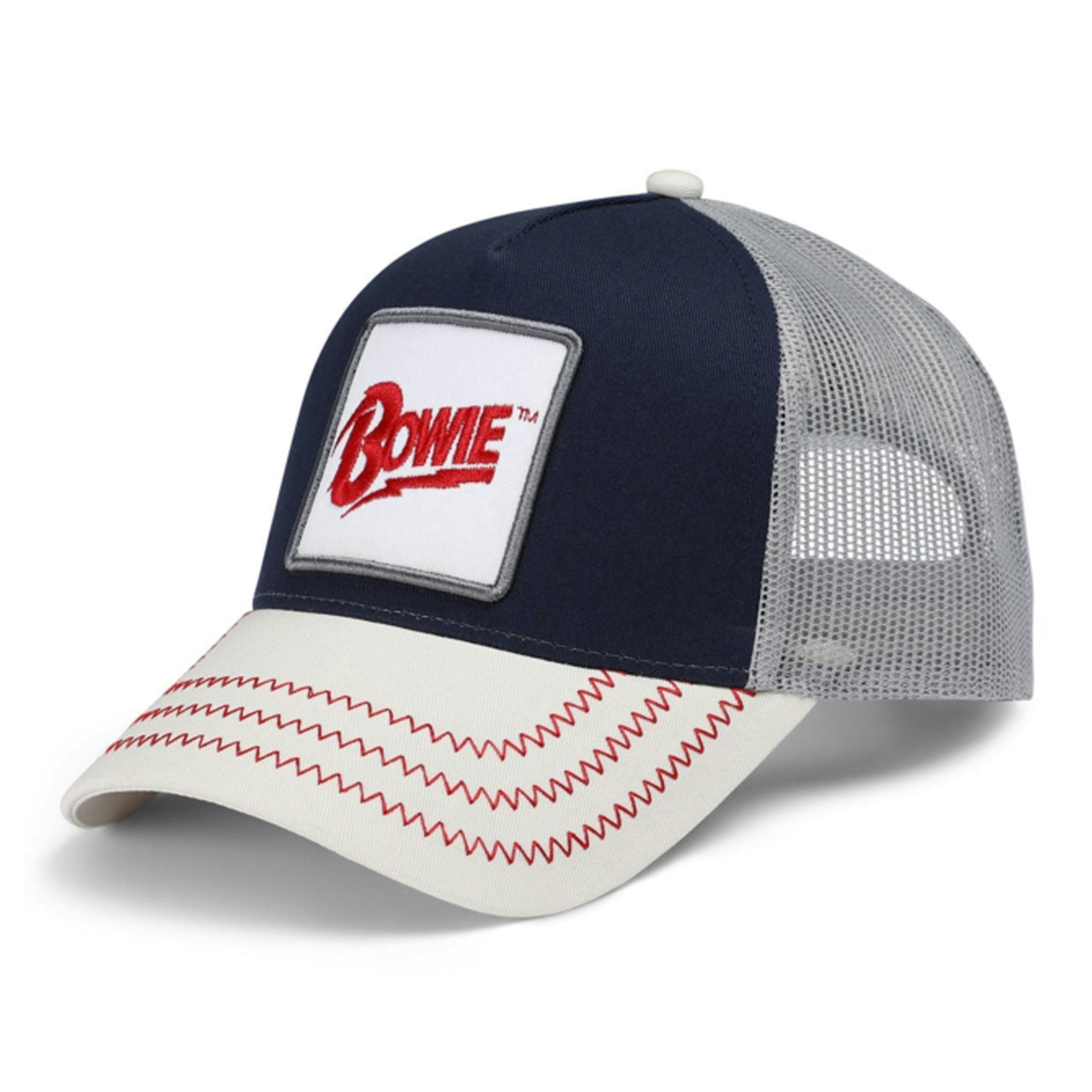 Paradiso Clothing Unisex David Bowie Logo Trucker Baseball Cap