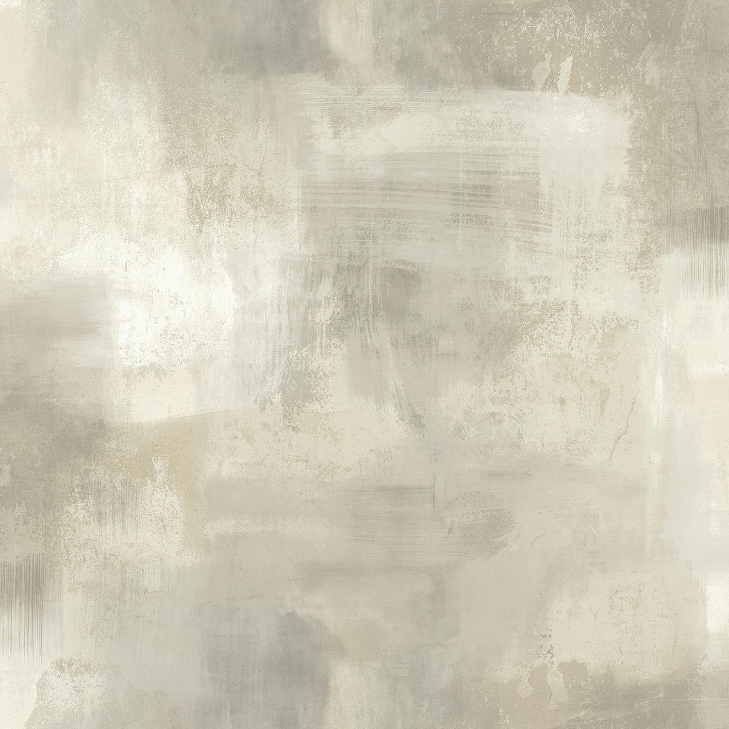 Grandeco Metro Distressed Limewash Paint Rustic Plaster Effect Textured Wallpaper, Taupe