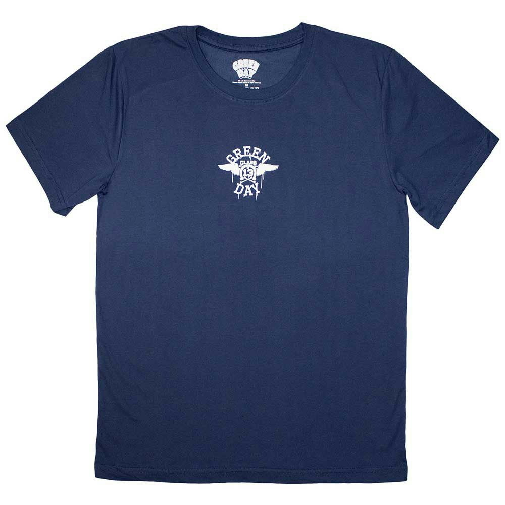 Paradiso Clothing Unisex Green Day Mini Wings Logo T Shirt - S