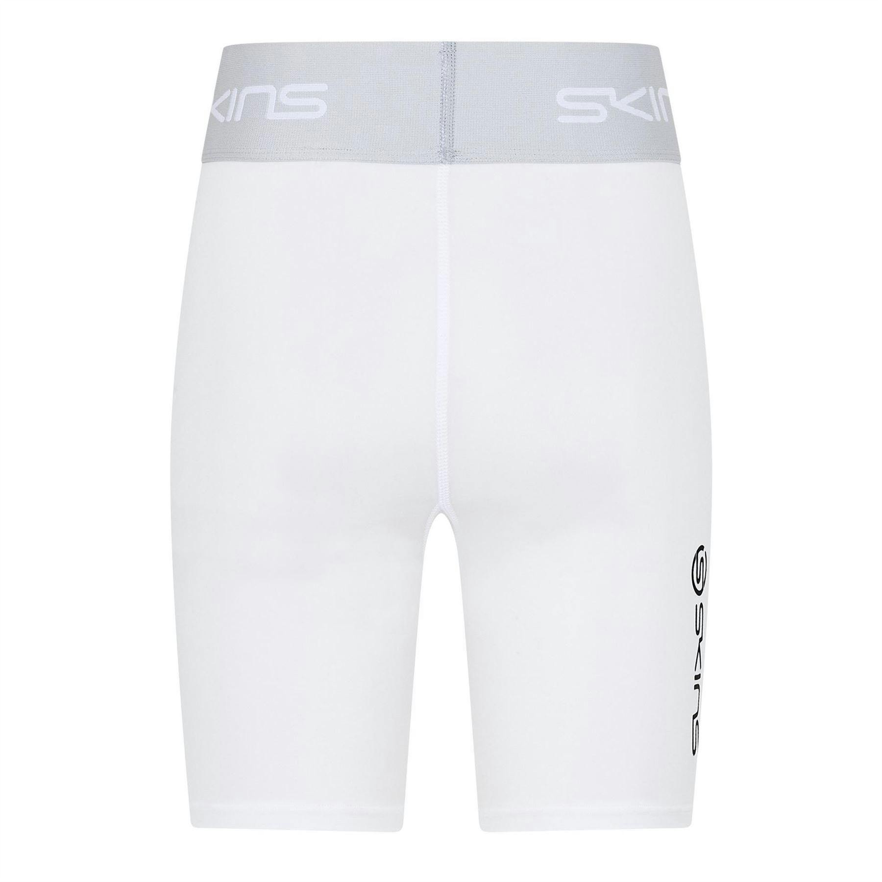 Skins Women's White Series-1 Compression Shorts - 12 Uk
