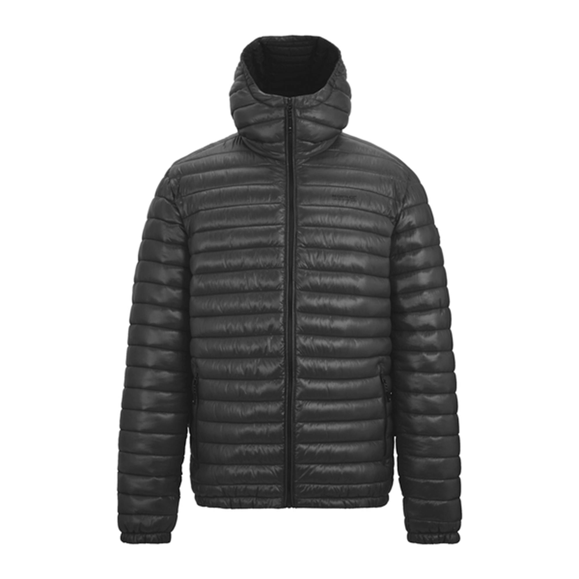 Regatta Men's Black Hurden Padded Jacket - L - 100% Polyamide