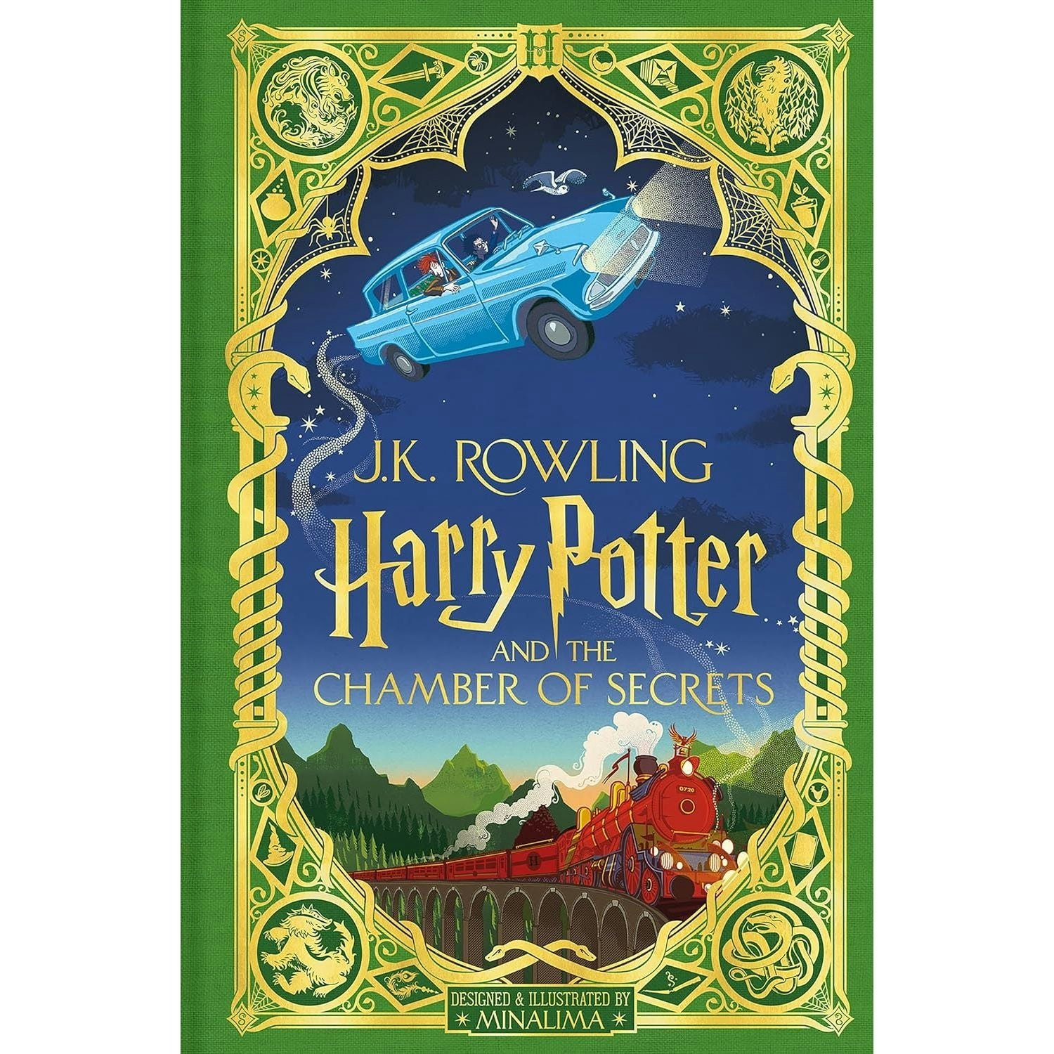 Harry Potter and the Chamber of Secrets MinaLima Edition J.K. Rowling Book NEW - Image 12